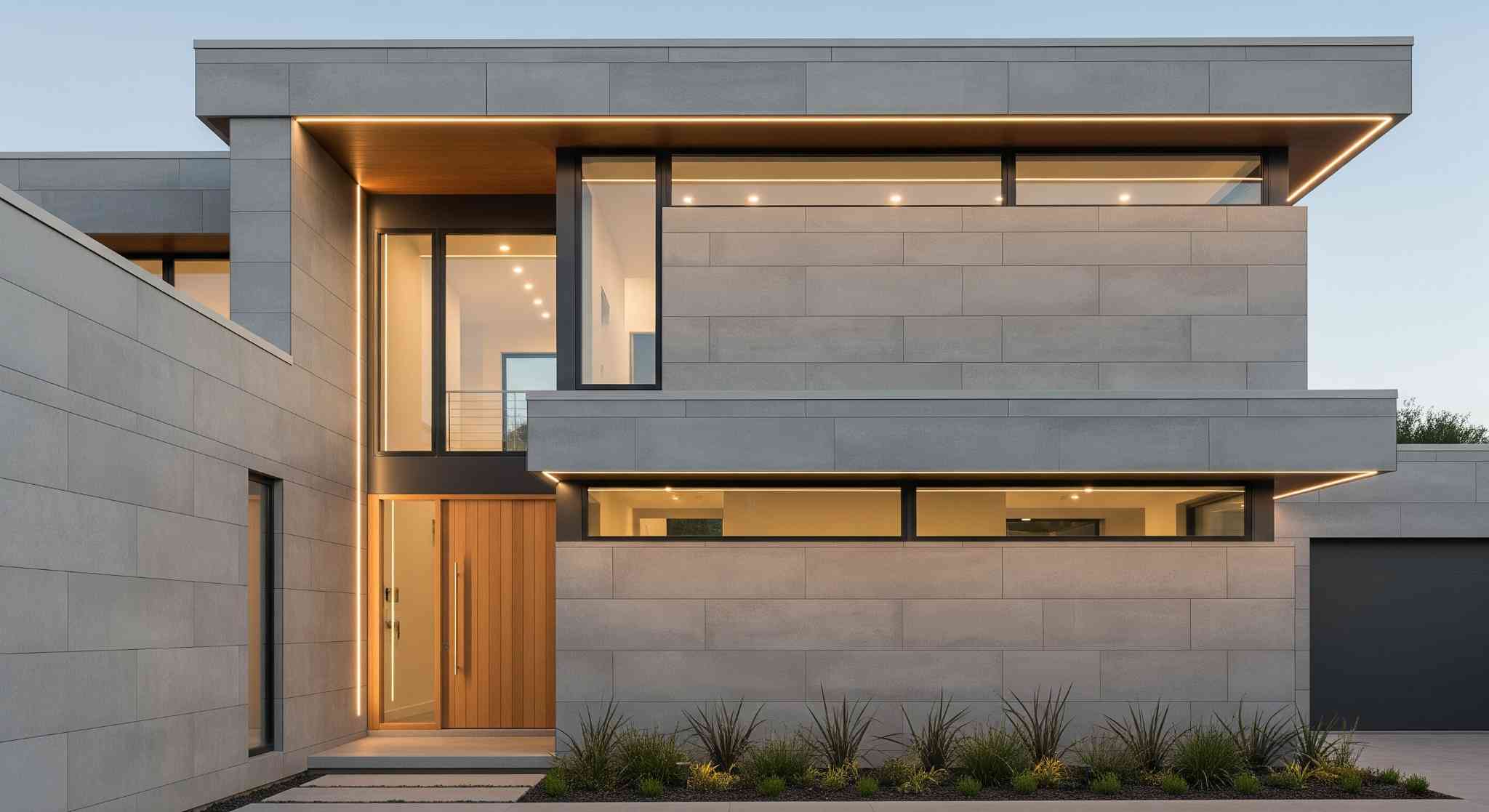 Textured Cement Looks for Contemporary Homes