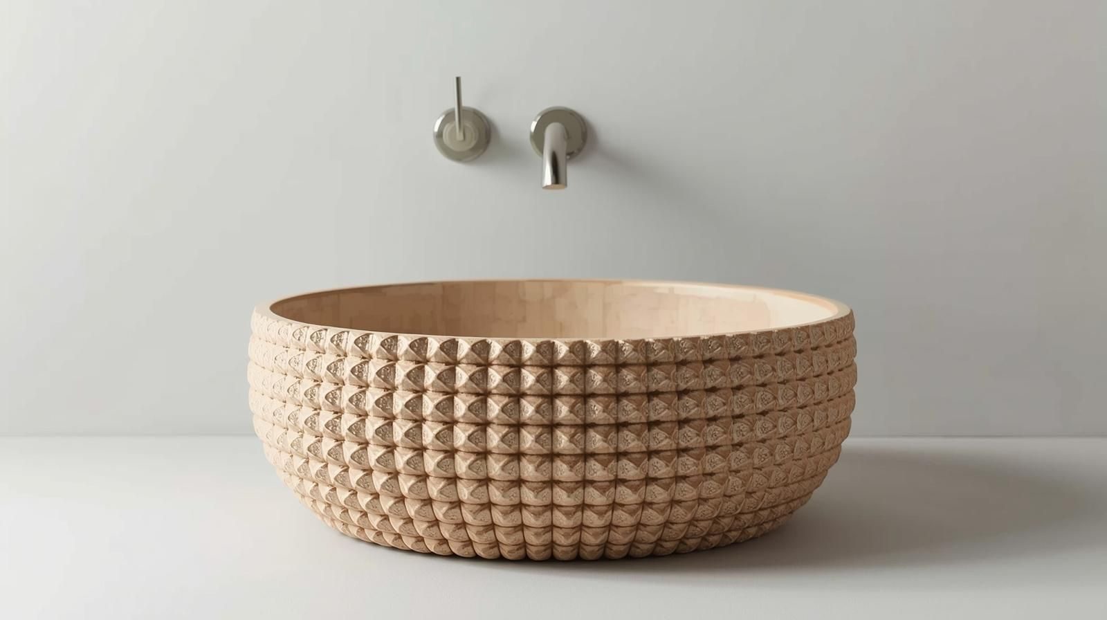 Textured and Patterned Basins for Artistic Flair