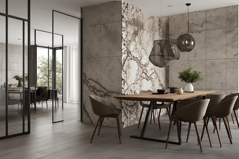 Tile-Backed Partition Walls – Artistic & Durable