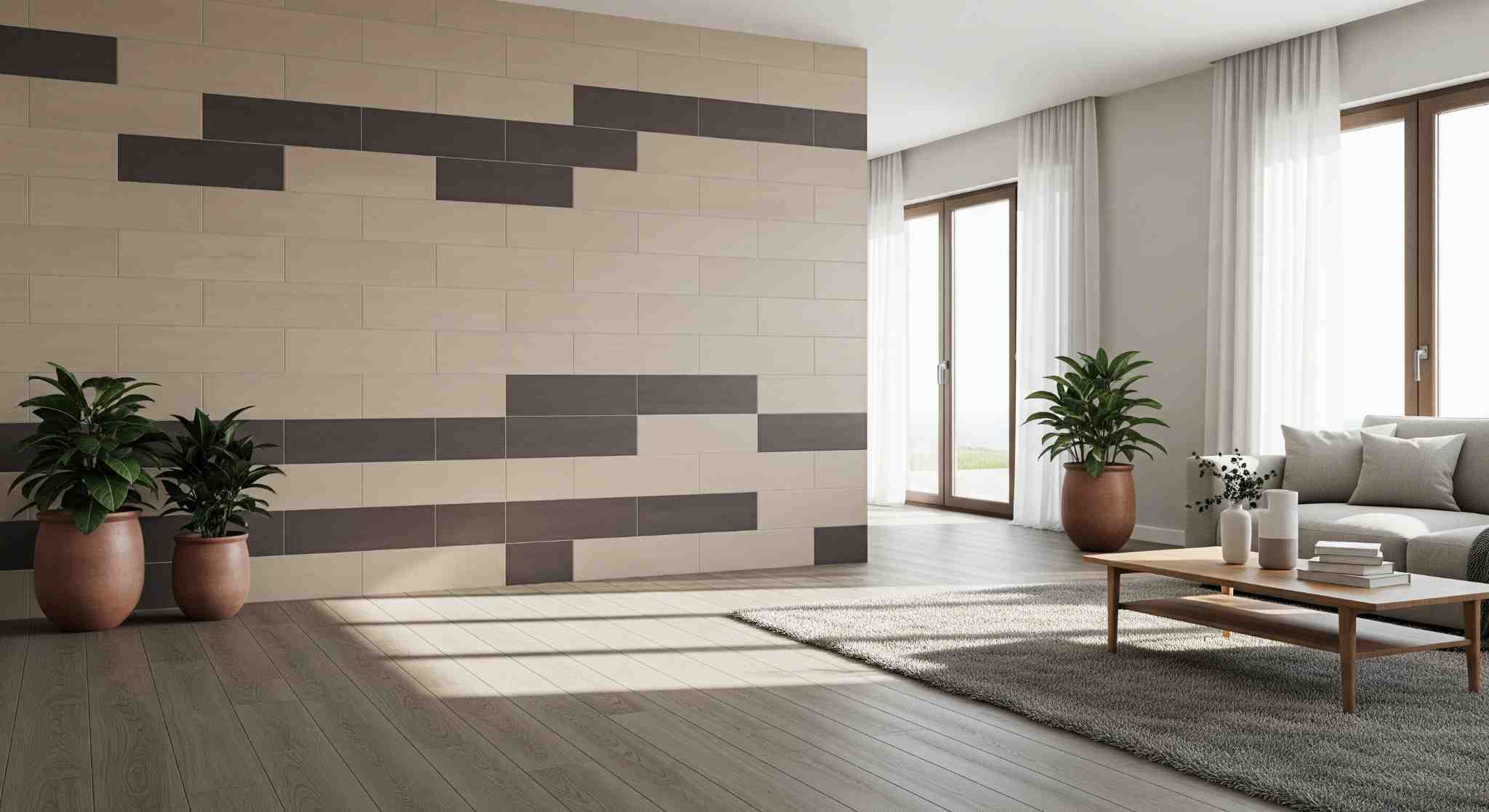 Tile Colours for Neutral Wood Floor