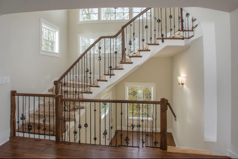Transom Staircase Window Design