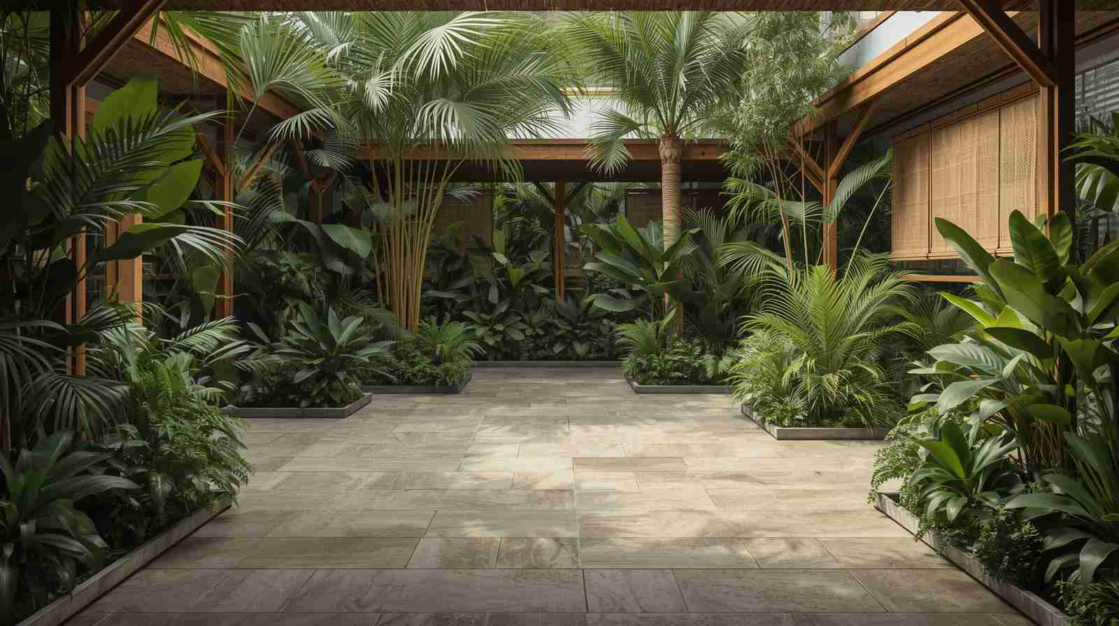 Urban Jungle Terrace Garden Design