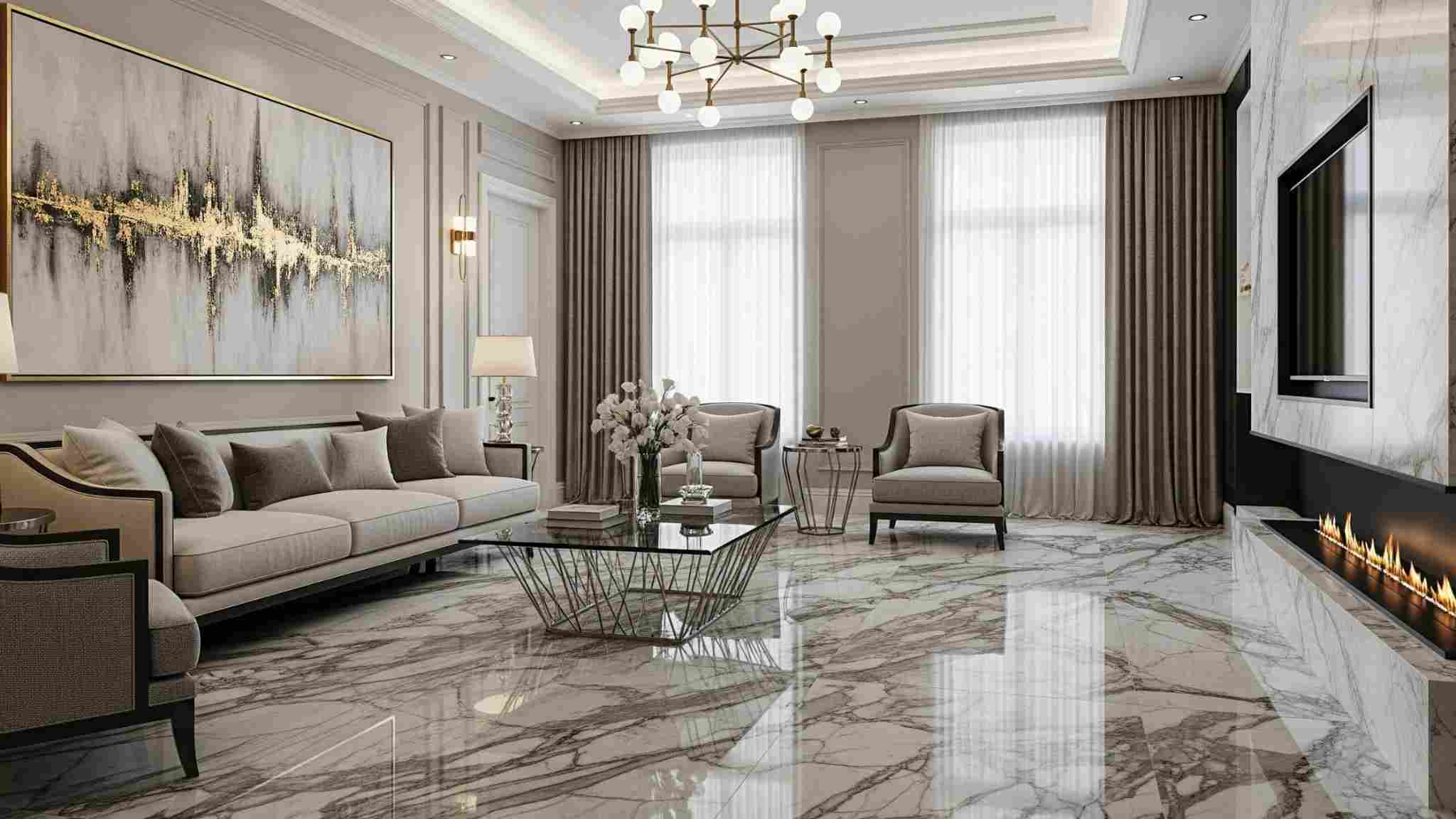 Veined Marble Patterns for Natural Sophistication