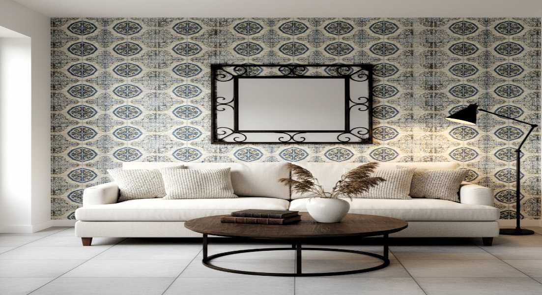 Vintage Patterned Rustic Ceramic Tiles