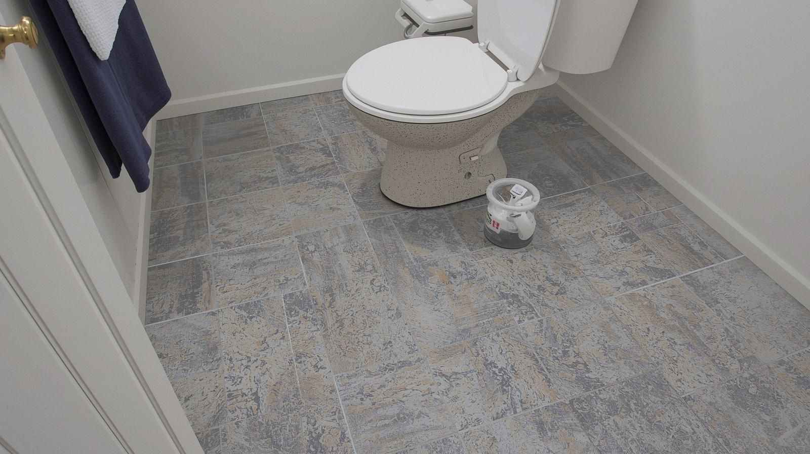 Vinyl Bathroom Tiles
