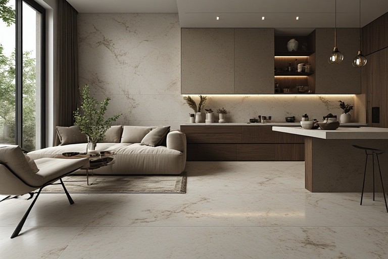 Vitrified Tile Flooring