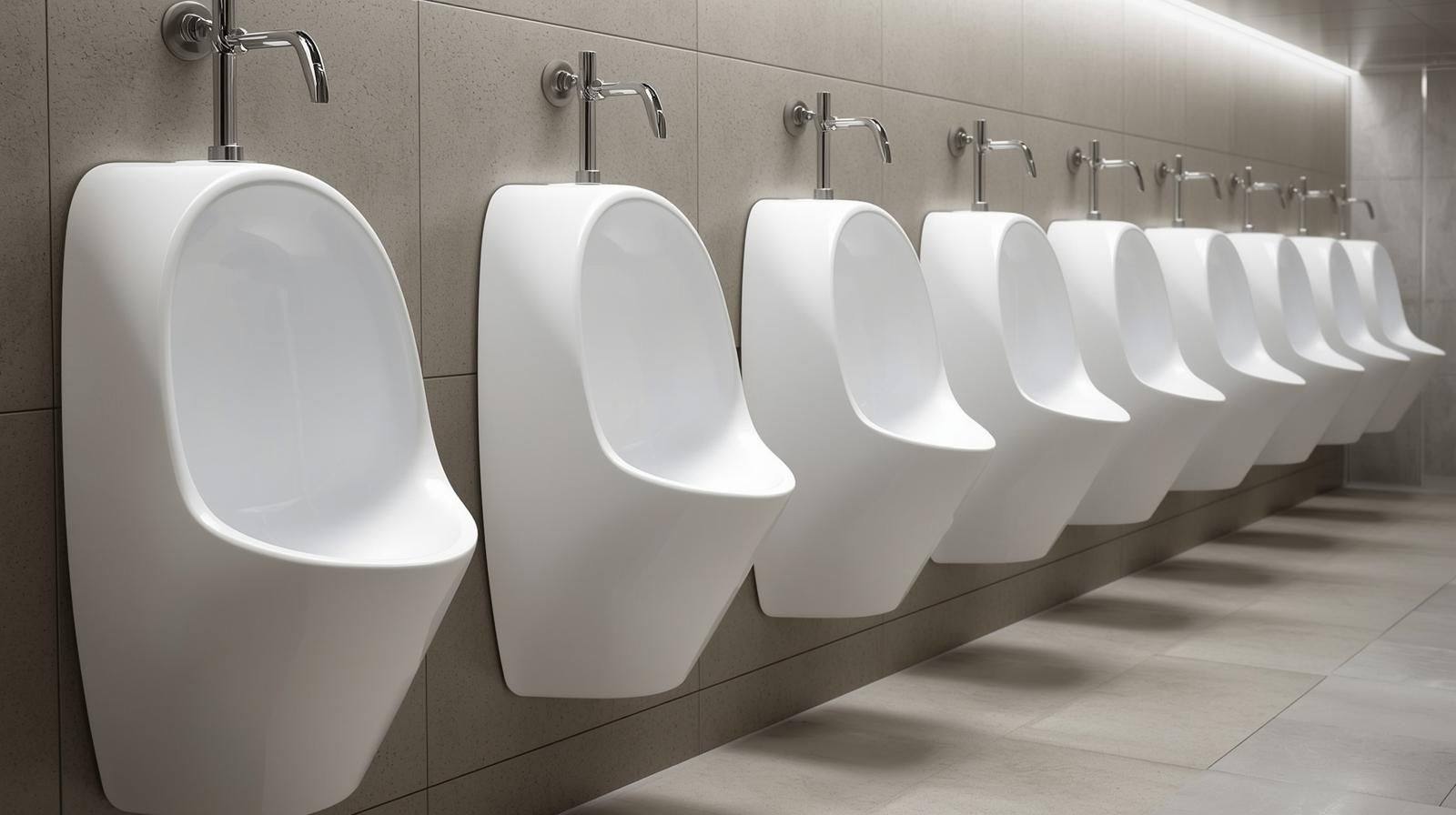 Wall-Mounted Urinals