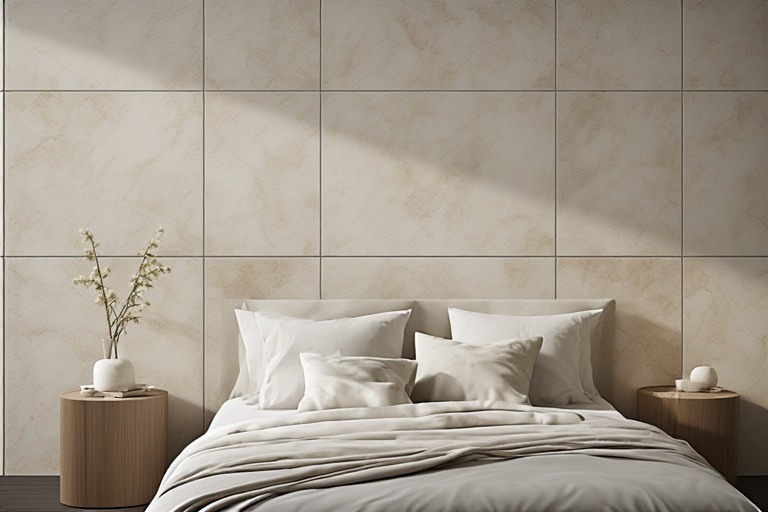 Soft pastel wall tiles for bedroom direction as per Vastu