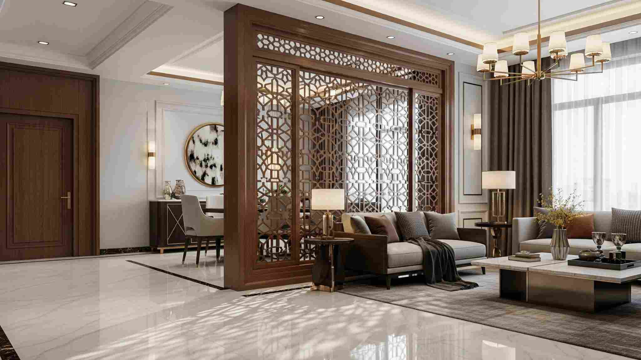 Wooden Jaali Panels
