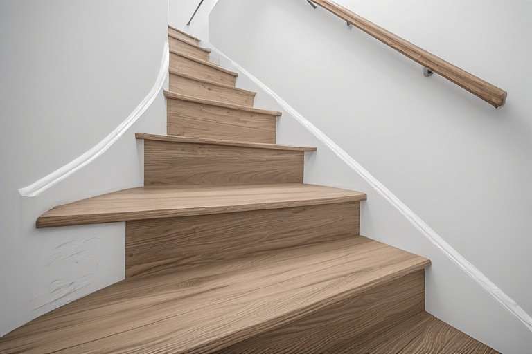Wooden Stairs For Small Spaces