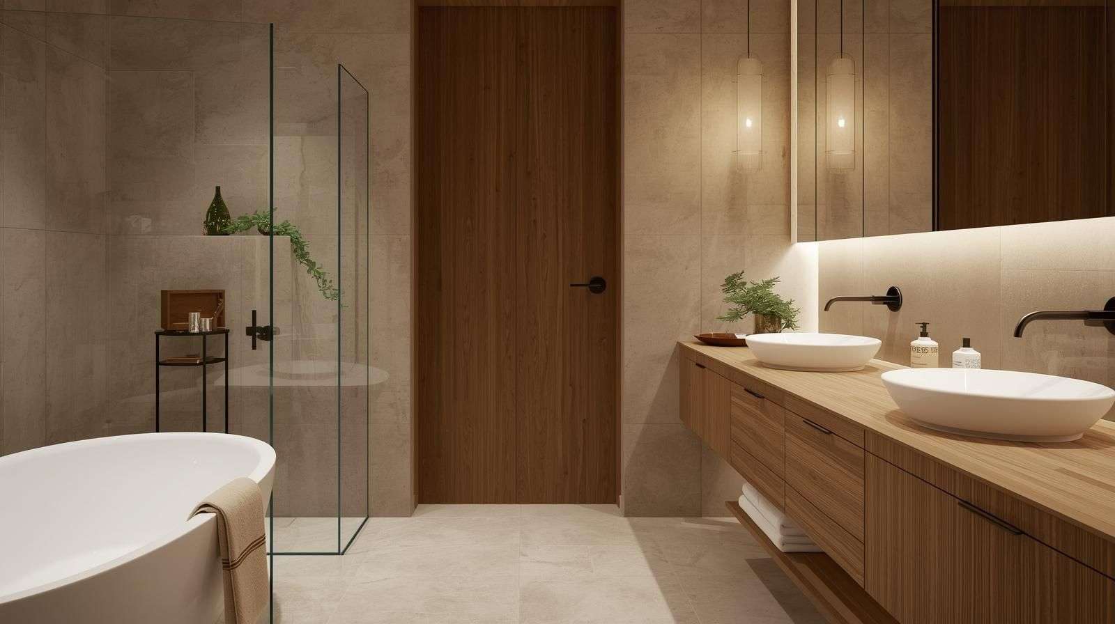 Wooden Wash Basin Counter Top Design