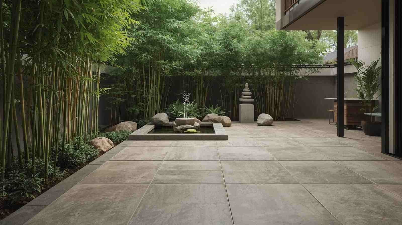 Zen-Inspired Terrace Garden Design