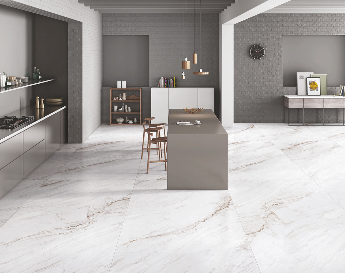 Popular ceramic tiles for home flooring uses